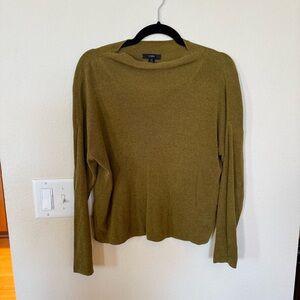 J. Crew Olive Green Long Sleeve Sweater Top